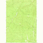 United States Geological Survey Huckleberry Mountain, ID (1969, 24000-Scale) digital map