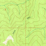 United States Geological Survey Huckleberry Mountain, ID (1969, 24000-Scale) digital map