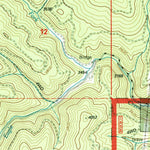 United States Geological Survey Huckleberry Mountain, ID (1995, 24000-Scale) digital map