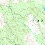 United States Geological Survey Huckleberry Mountain, MT (1966, 24000-Scale) digital map