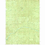 United States Geological Survey Huckleberry Mountain, OR (1986, 24000-Scale) digital map