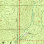 United States Geological Survey Huckleberry Mountain, OR (1986, 24000-Scale) digital map