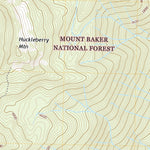 United States Geological Survey Huckleberry Mountain, WA (2020, 24000-Scale) digital map