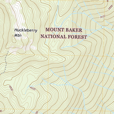 United States Geological Survey Huckleberry Mountain, WA (2020, 24000-Scale) digital map