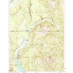 United States Geological Survey Huckleberry Mountain, WY (1956, 62500-Scale) digital map