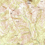 United States Geological Survey Huckleberry Mountain, WY (1956, 62500-Scale) digital map