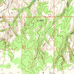 United States Geological Survey Hucmac, OK (1972, 24000-Scale) digital map