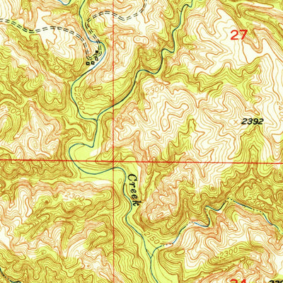 United States Geological Survey Huddle Table, NE (1950, 24000-Scale) digital map