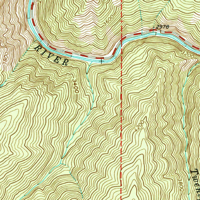 United States Geological Survey Huddleson Bluff, ID (1963, 24000-Scale) digital map
