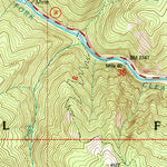 United States Geological Survey Huddleson Bluff, ID (1995, 24000-Scale) digital map