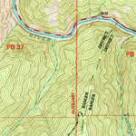 United States Geological Survey Huddleson Bluff, ID (1995, 24000-Scale) digital map