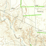 United States Geological Survey Hudgens Ranch, TX (1962, 24000-Scale) digital map