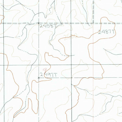 United States Geological Survey Hudiburgh Reservoir, MT (1983, 24000-Scale) digital map