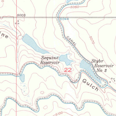 United States Geological Survey Hudson, CO (1971, 24000-Scale) digital map