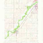 United States Geological Survey Hudson, IA (1963, 24000-Scale) digital map