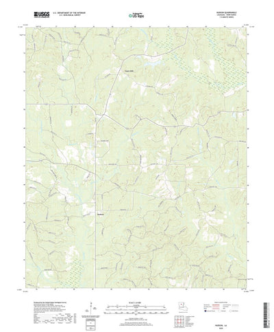 United States Geological Survey Hudson, LA (2020, 24000-Scale) digital map