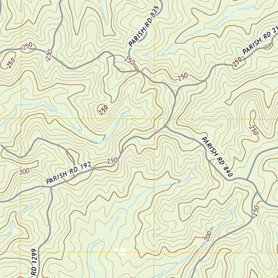 United States Geological Survey Hudson, LA (2020, 24000-Scale) digital map