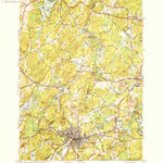 United States Geological Survey Hudson, MA (1943, 31680-Scale) digital map