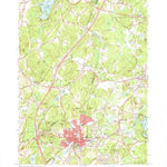 United States Geological Survey Hudson, MA (1966, 24000-Scale) digital map