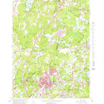 United States Geological Survey Hudson, MA (1966, 25000-Scale) digital map