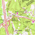 United States Geological Survey Hudson, MA (1966, 25000-Scale) digital map