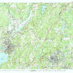 United States Geological Survey Hudson, MA (1988, 25000-Scale) digital map