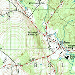 United States Geological Survey Hudson, MA (1988, 25000-Scale) digital map