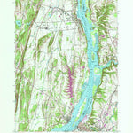 United States Geological Survey Hudson North, NY (1980, 24000-Scale) digital map
