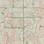 United States Geological Survey Hudson NW, KS (1970, 24000-Scale) digital map