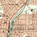 United States Geological Survey Hudson, OH (1953, 24000-Scale) digital map