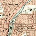 United States Geological Survey Hudson, OH (1953, 24000-Scale) digital map