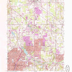 United States Geological Survey Hudson, OH (1963, 24000-Scale) digital map