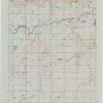 United States Geological Survey Hudson SE, KS (1971, 24000-Scale) digital map