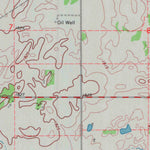 United States Geological Survey Hudson SE, KS (1971, 24000-Scale) digital map