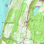 United States Geological Survey Hudson South, NY (1980, 24000-Scale) digital map