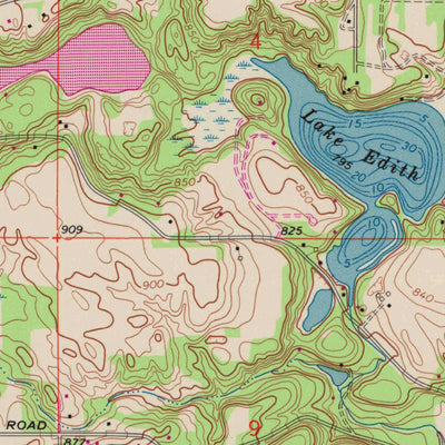 United States Geological Survey Hudson, WI-MN (1967, 24000-Scale) digital map