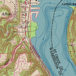 United States Geological Survey Hudson, WI-MN (1967, 24000-Scale) digital map