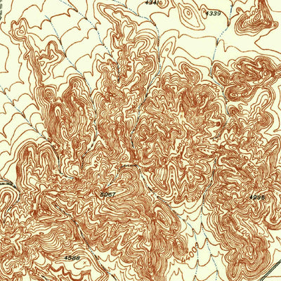 United States Geological Survey Hueco Tanks, TX (1939, 62500-Scale) digital map
