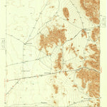 United States Geological Survey Hueco Tanks, TX (1944, 62500-Scale) digital map
