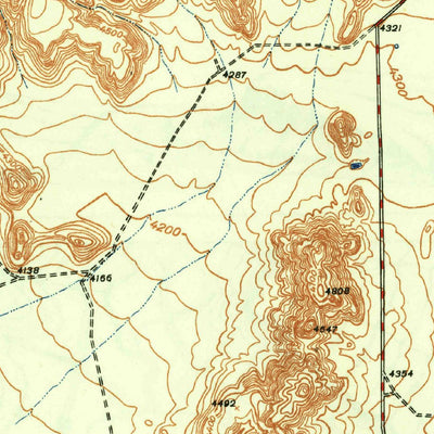 United States Geological Survey Hueco Tanks, TX (1944, 62500-Scale) digital map