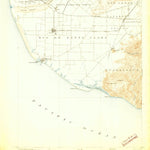 United States Geological Survey Hueneme, CA (1904, 62500-Scale) digital map