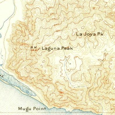 United States Geological Survey Hueneme, CA (1904, 62500-Scale) digital map