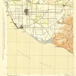 United States Geological Survey Hueneme, CA (1943, 62500-Scale) digital map