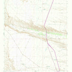 United States Geological Survey Huerfano Hill, NM (1961, 24000-Scale) digital map