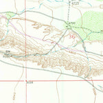 United States Geological Survey Huerfano Hill, NM (1961, 24000-Scale) digital map