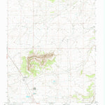 United States Geological Survey Huerfano Trading Post, NM (1967, 24000-Scale) digital map