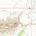 United States Geological Survey Huerfano Trading Post, NM (1967, 24000-Scale) digital map