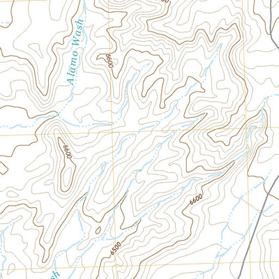 United States Geological Survey Huerfano Trading Post SW, NM (2020, 24000-Scale) digital map