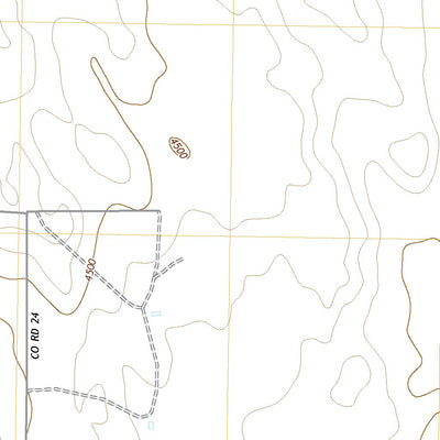 United States Geological Survey Huey Ranch, CO (2022, 24000-Scale) digital map