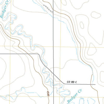 United States Geological Survey Huey Ranch, CO (2022, 24000-Scale) digital map